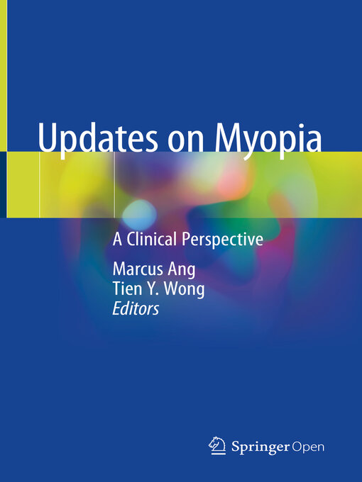 Title details for Updates on Myopia by Marcus Ang - Available